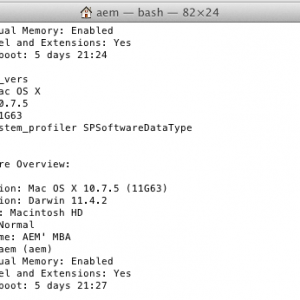version Mac OS